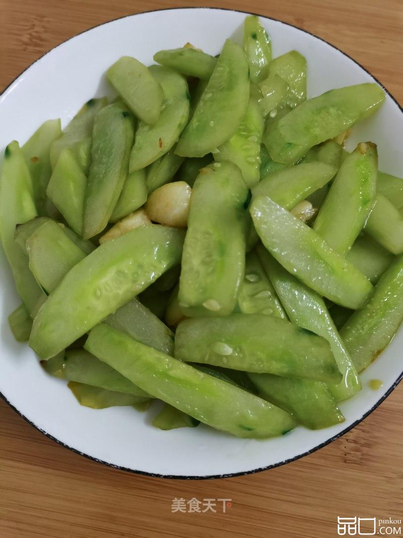 蚝油炒青瓜
