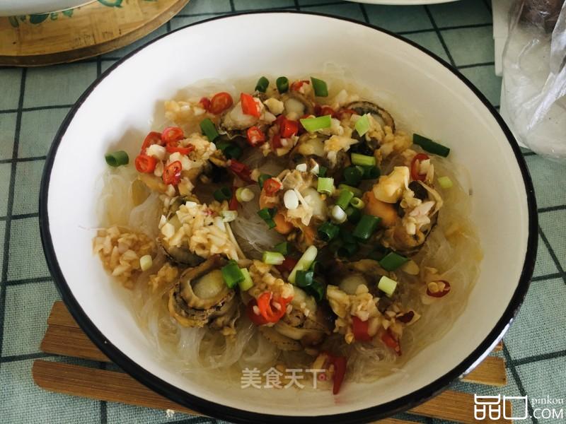 懒人版蒜蓉粉丝蒸扇贝