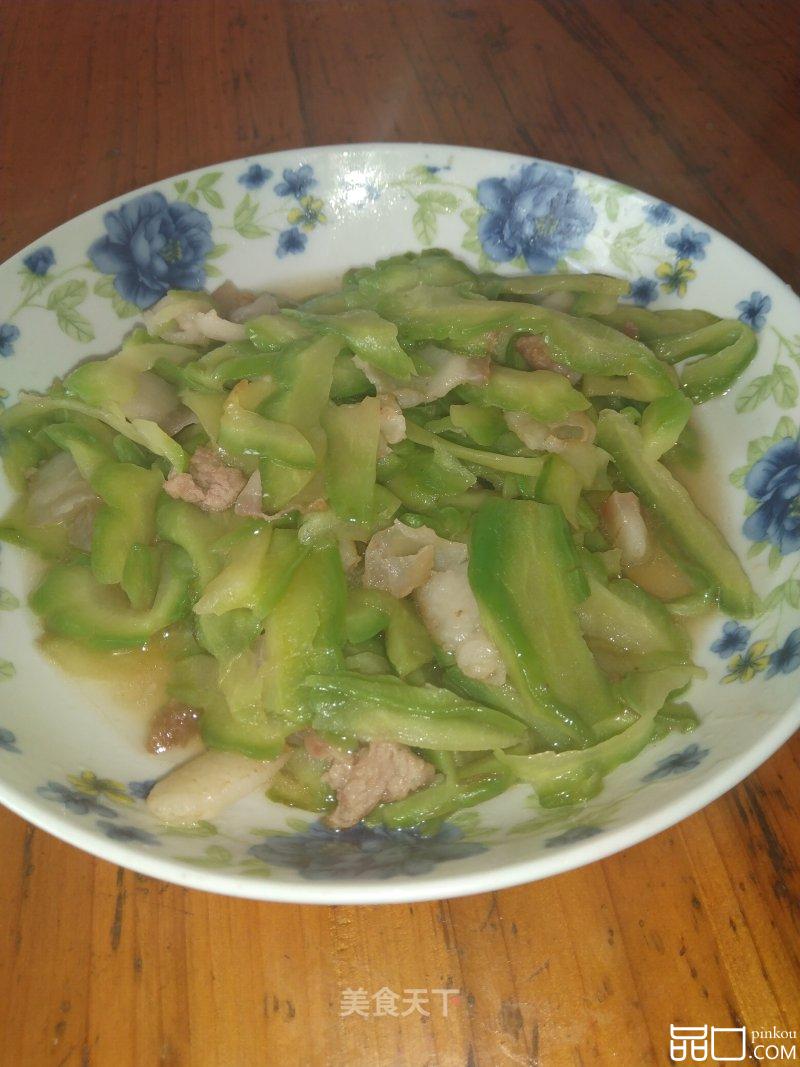 猪肉炒苦瓜