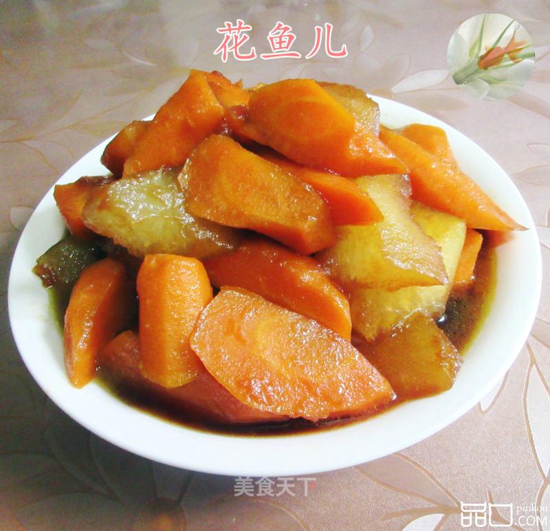 胡萝卜烧冬瓜