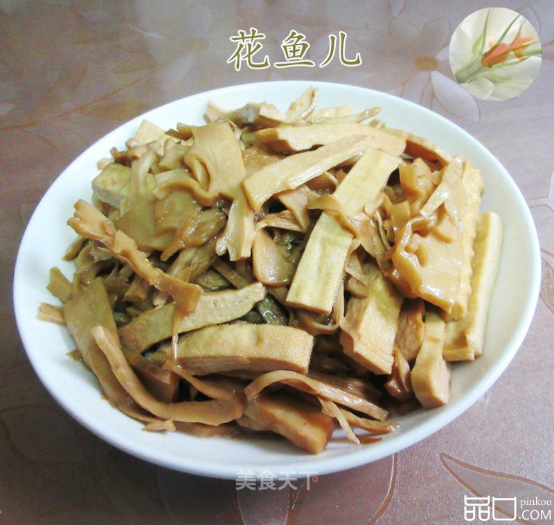 豆腐干烧水笋
