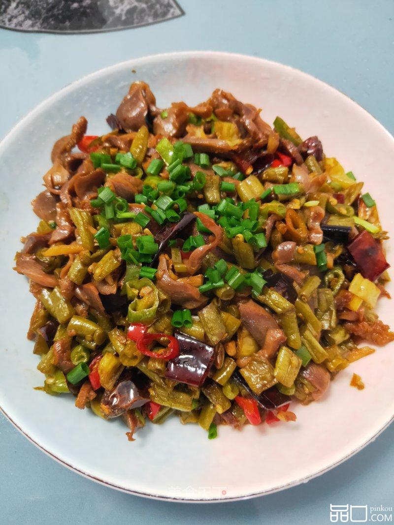 酸辣鸡杂