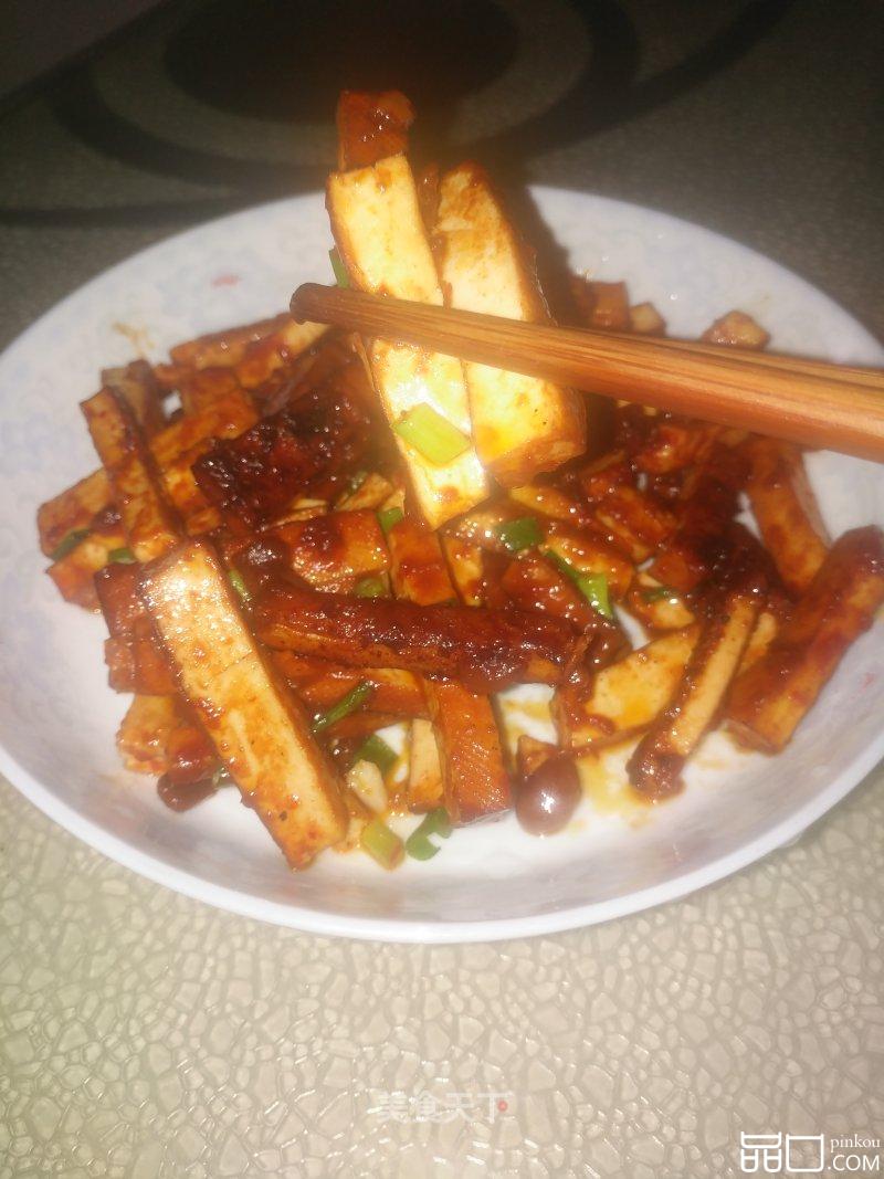 酱烧香干