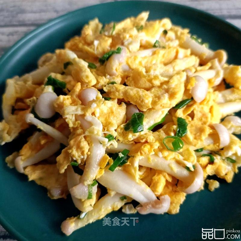 白玉菇滑蛋
