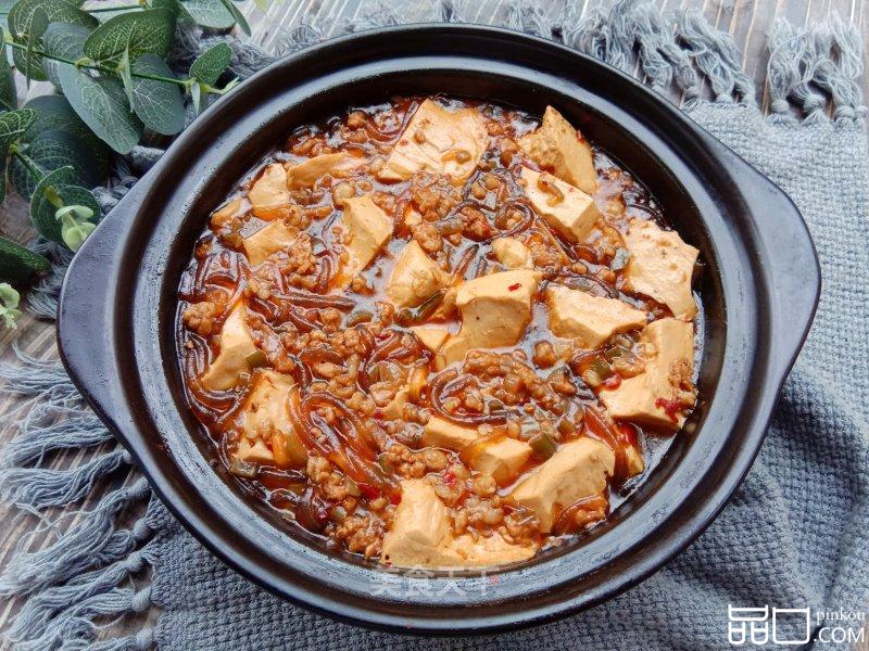 砂锅粉条炖豆腐