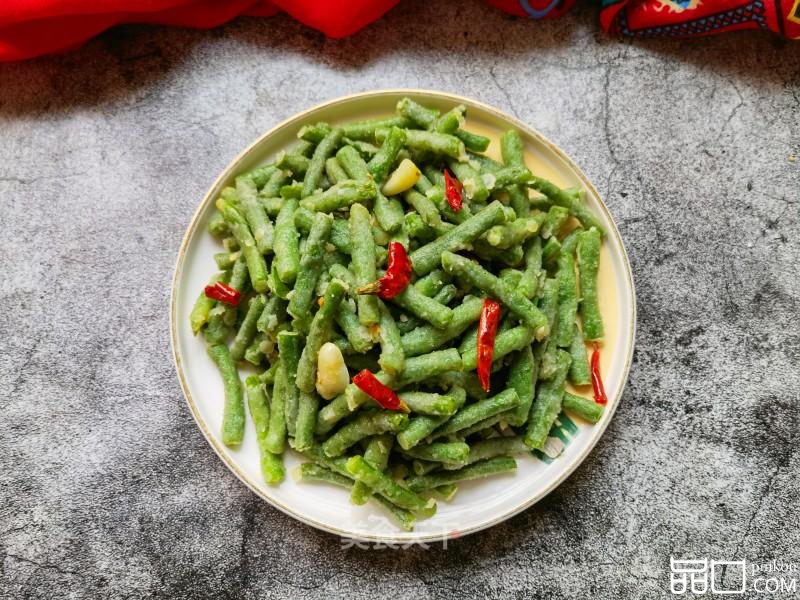 蒜蓉辣椒炒蒸豆角