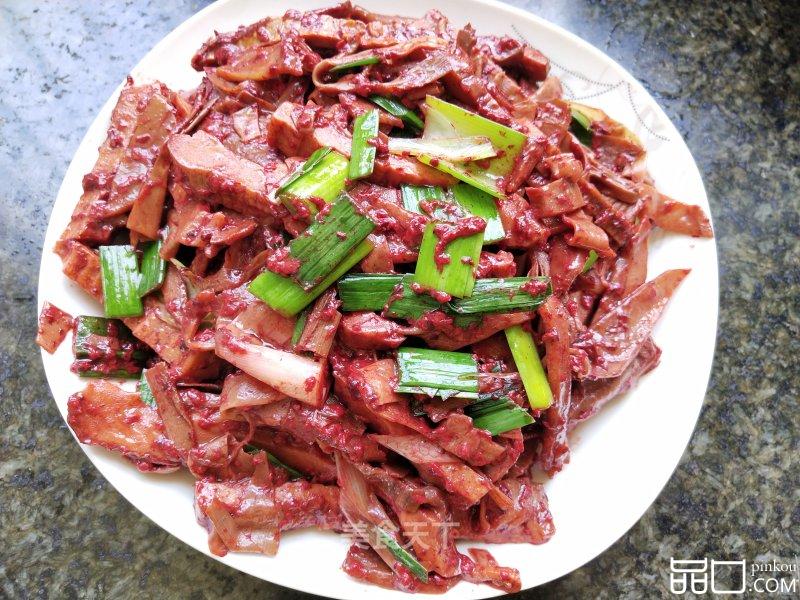 红糟炒笋干
