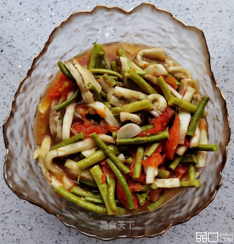 茄子蒸豆角