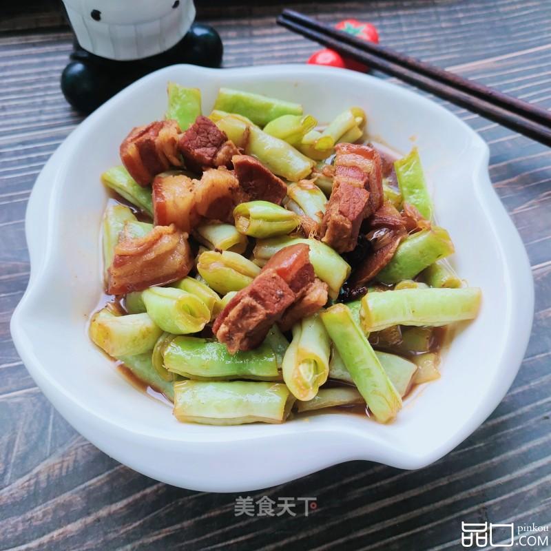 卤肉炖豆角