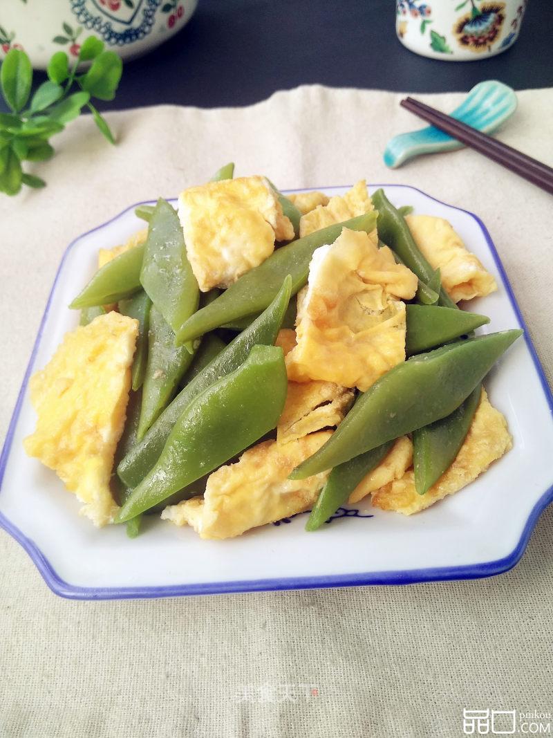 鸡蛋炒豆角