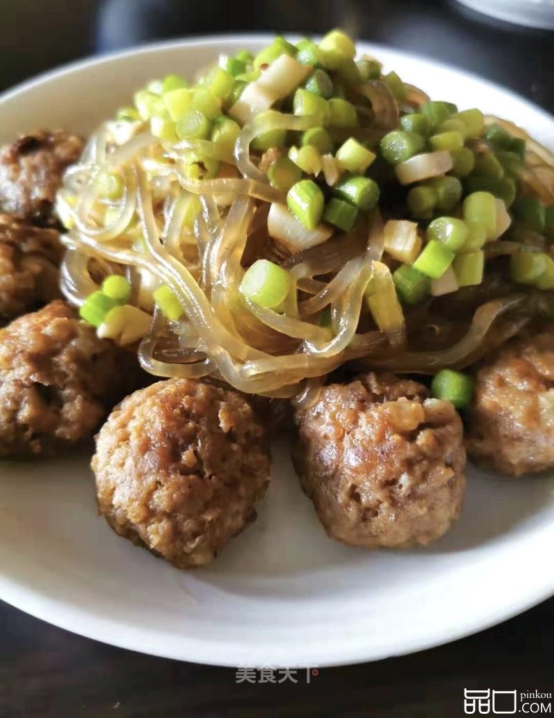 粉条炖肉丸