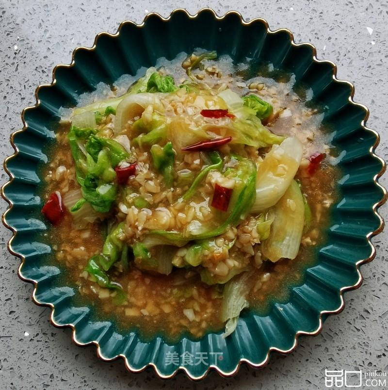 蚝油蒜蓉生菜