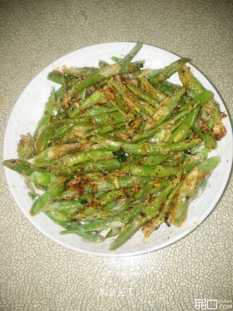 酸辣蒸豆角