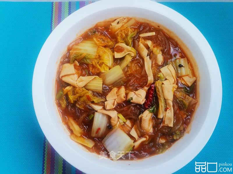千张煮粉条