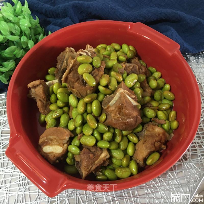 毛豆烧排骨
