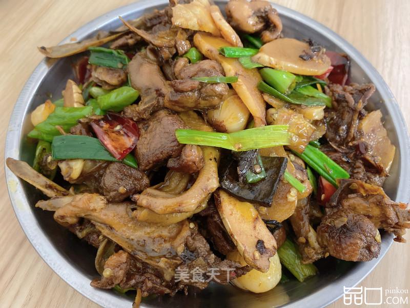 酸姜炒鸭