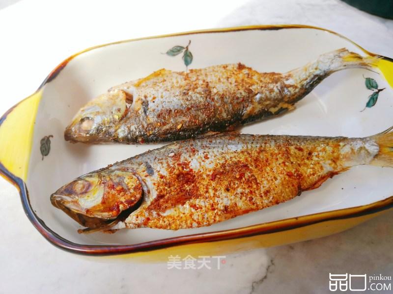 空炸烤鲫鱼