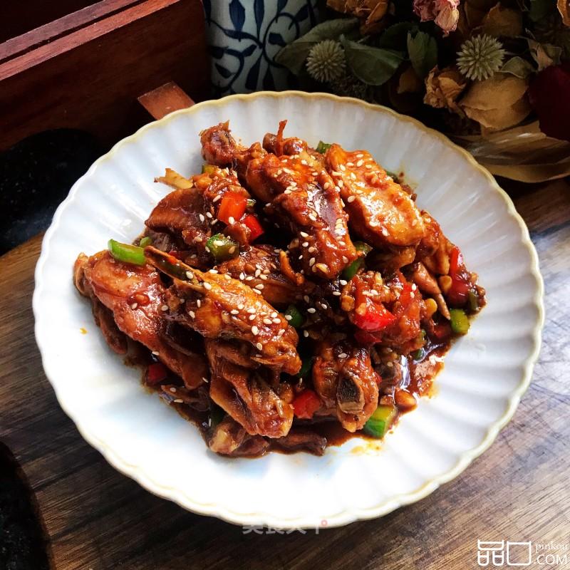蒜香焖鸡翅