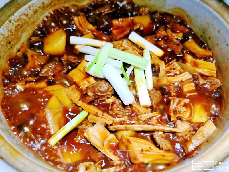 土豆干笋炖牛肉