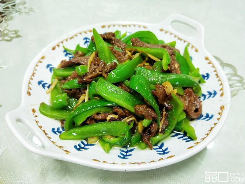 牛肉炒青椒