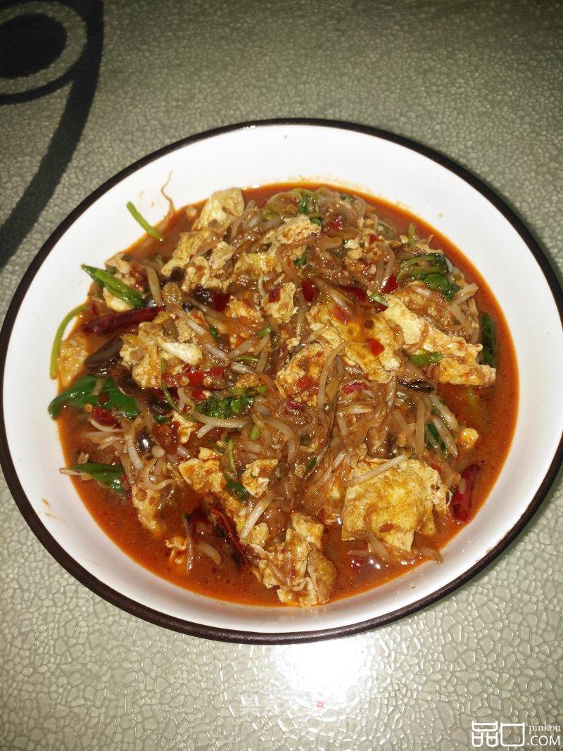 比肉好吃的豆芽炒鸡蛋