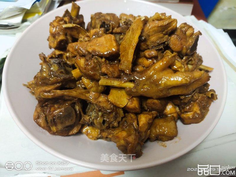 啤酒焖土鸡