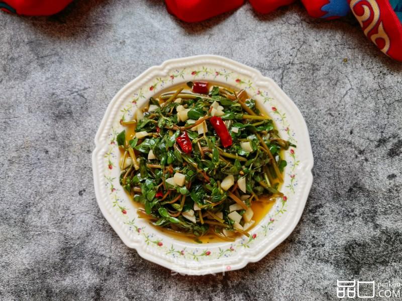 葱油炒马齿苋
