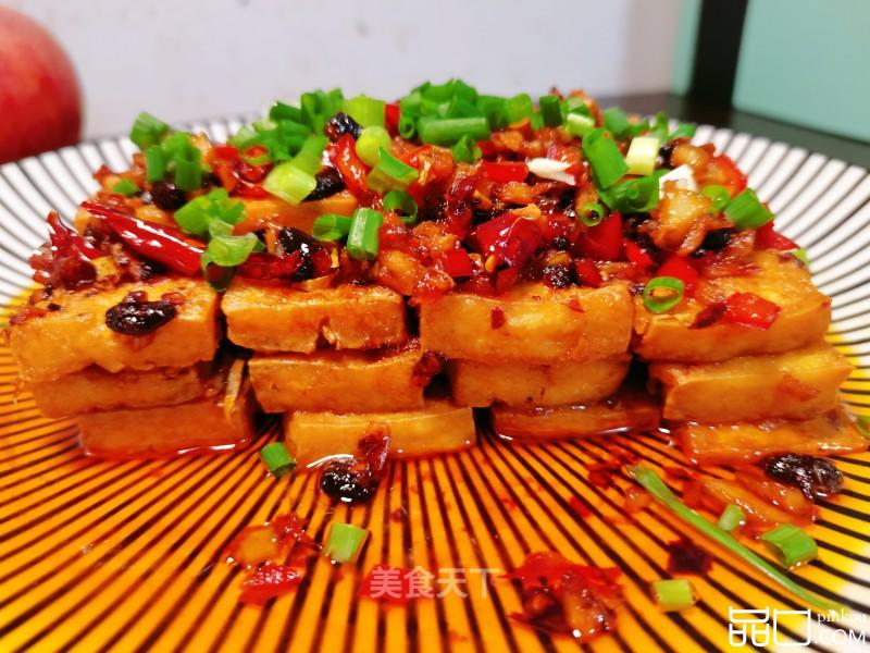 剁椒豆豉蒸豆腐