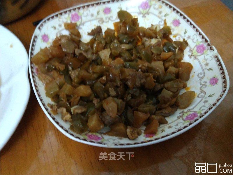 榨菜炒肉