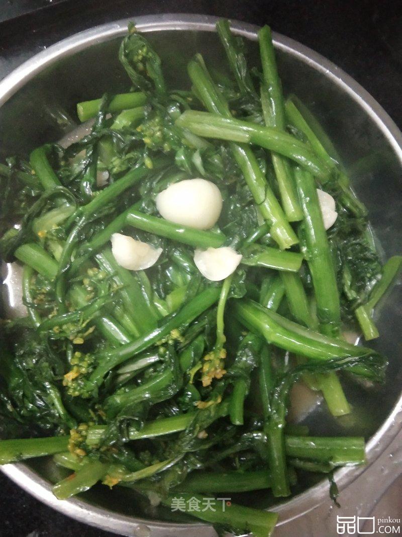 蒜蓉炒菜心❤️