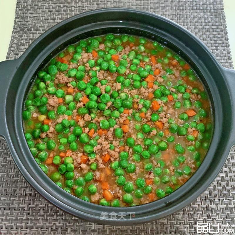豌豆炒肉末