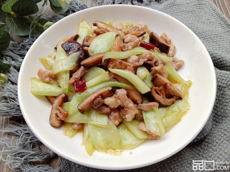 黄瓜香菇炒肉