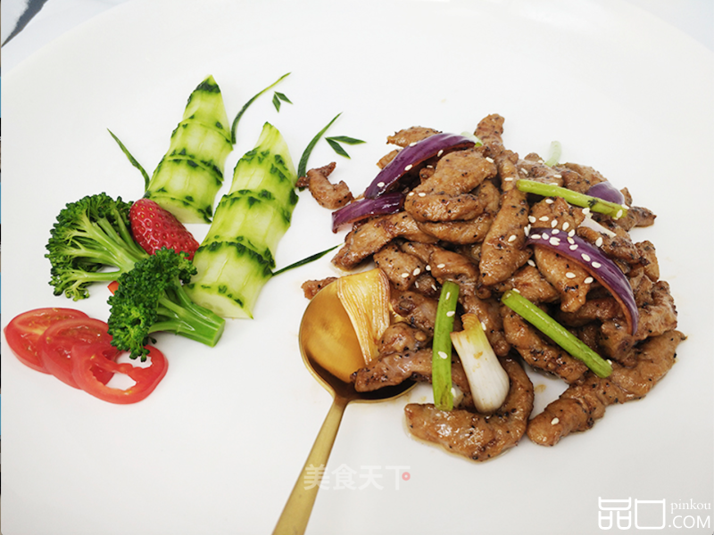 真滋味—黑椒鸭柳