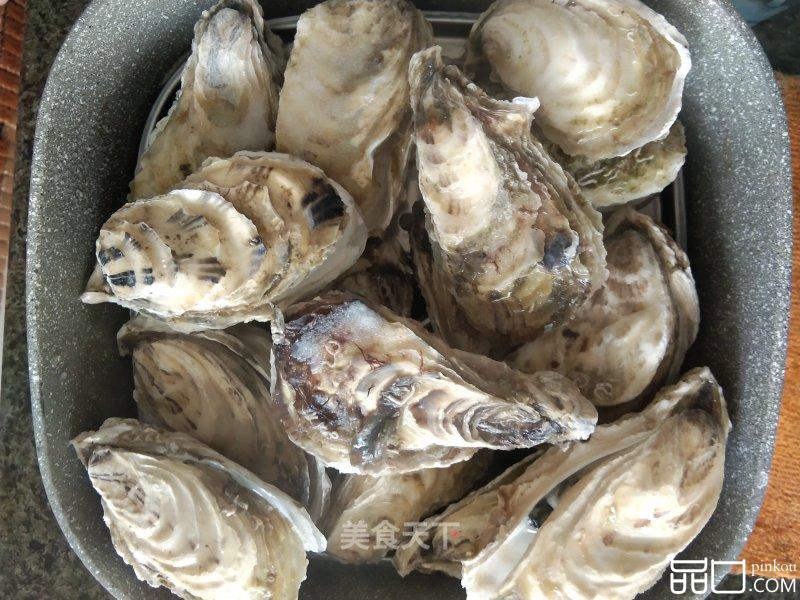 盐焗干锅生蚝