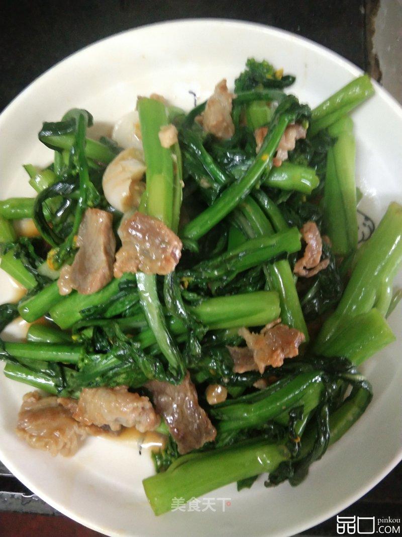 煮油爆炒甜菜心❤️