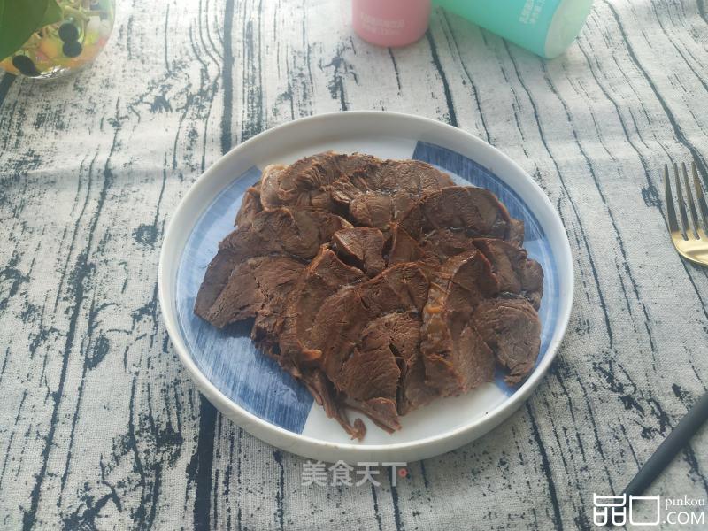黑啤酱牛腱