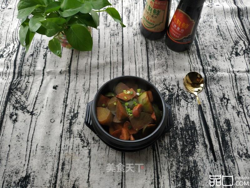 萝卜菌菇煲