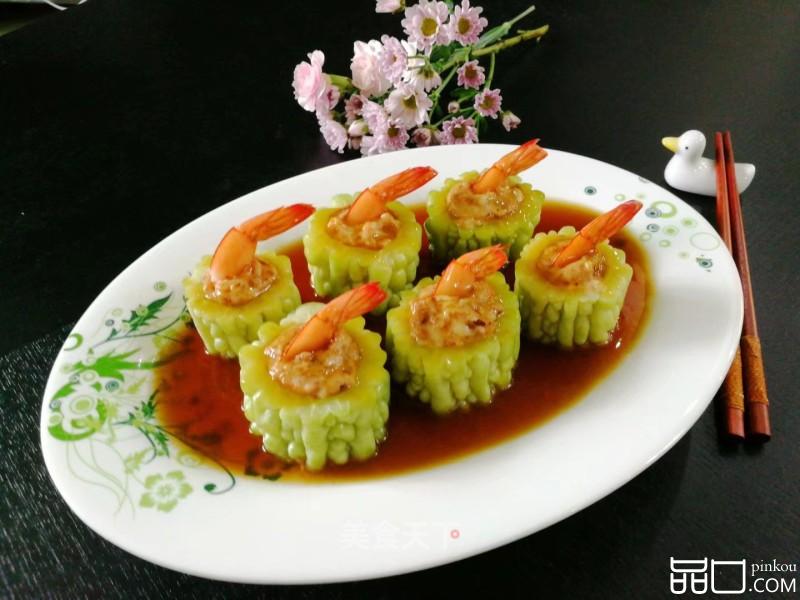 《温暖的味道》同款～苦瓜酿虾滑
