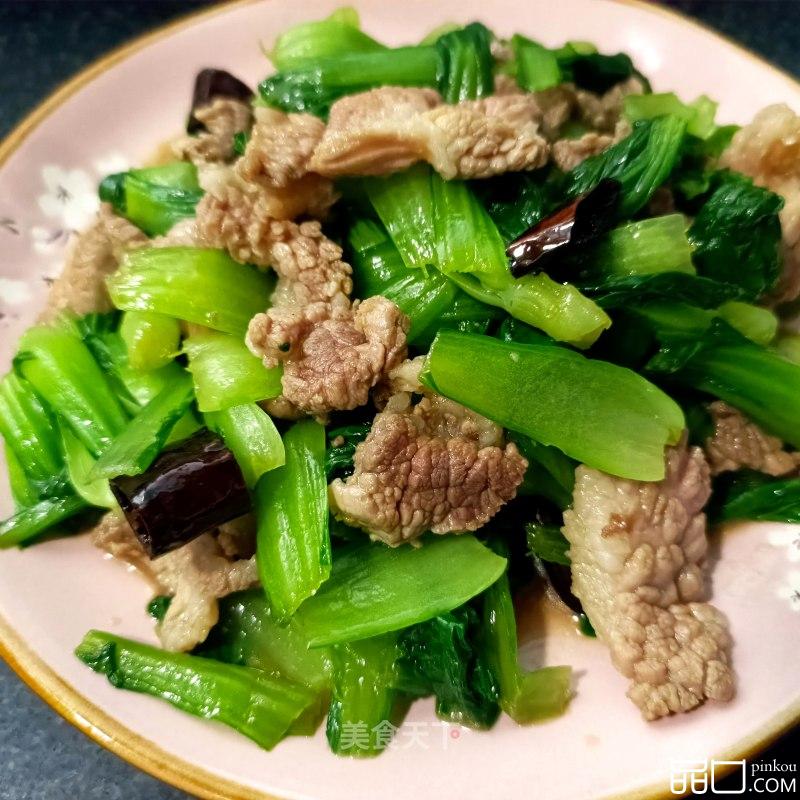 香辣鸡毛菜