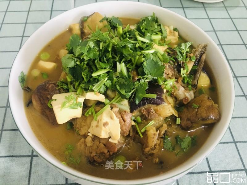 野生鲶鱼炖茄子