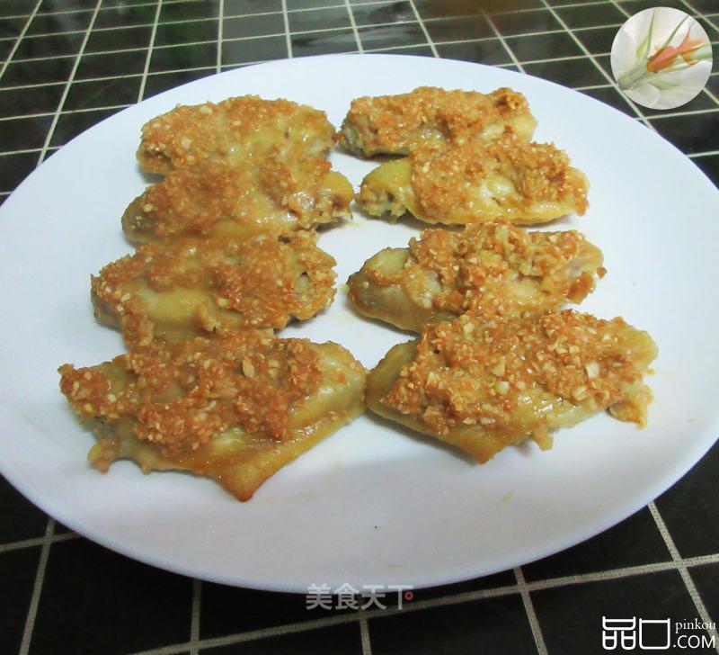 蒜泥鸡翅中