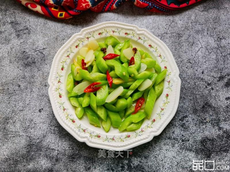 橄榄油炒黄瓜