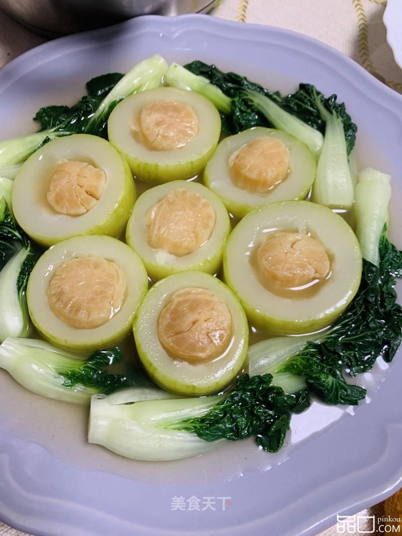 瑶柱节瓜+菜心
