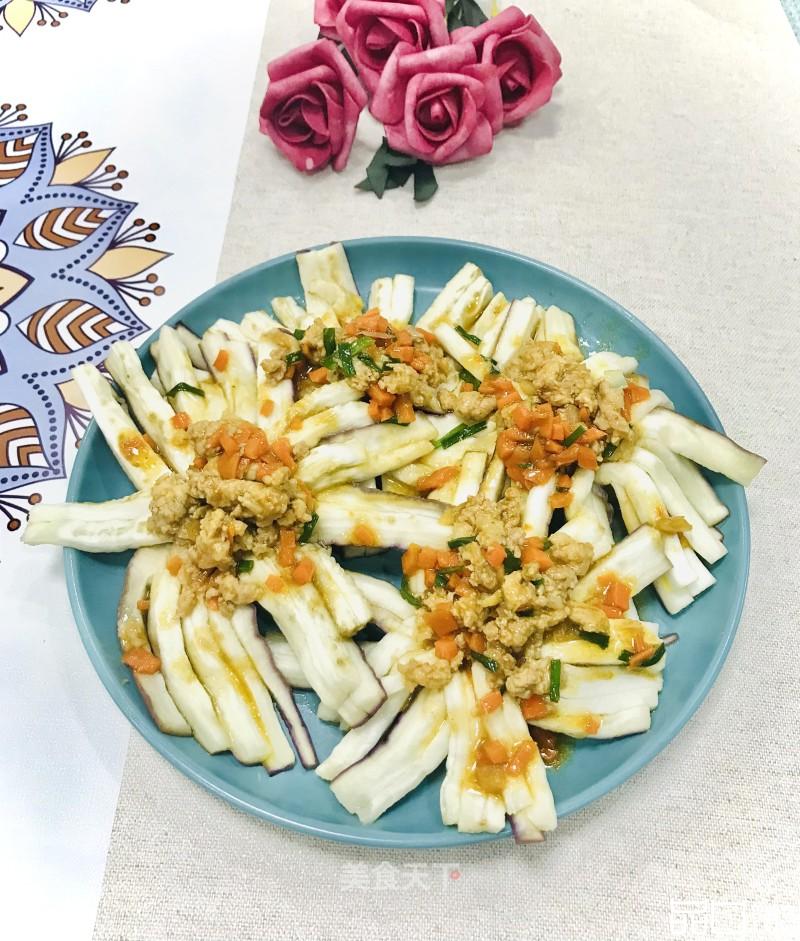 ￼￼蒸茄花肉末
