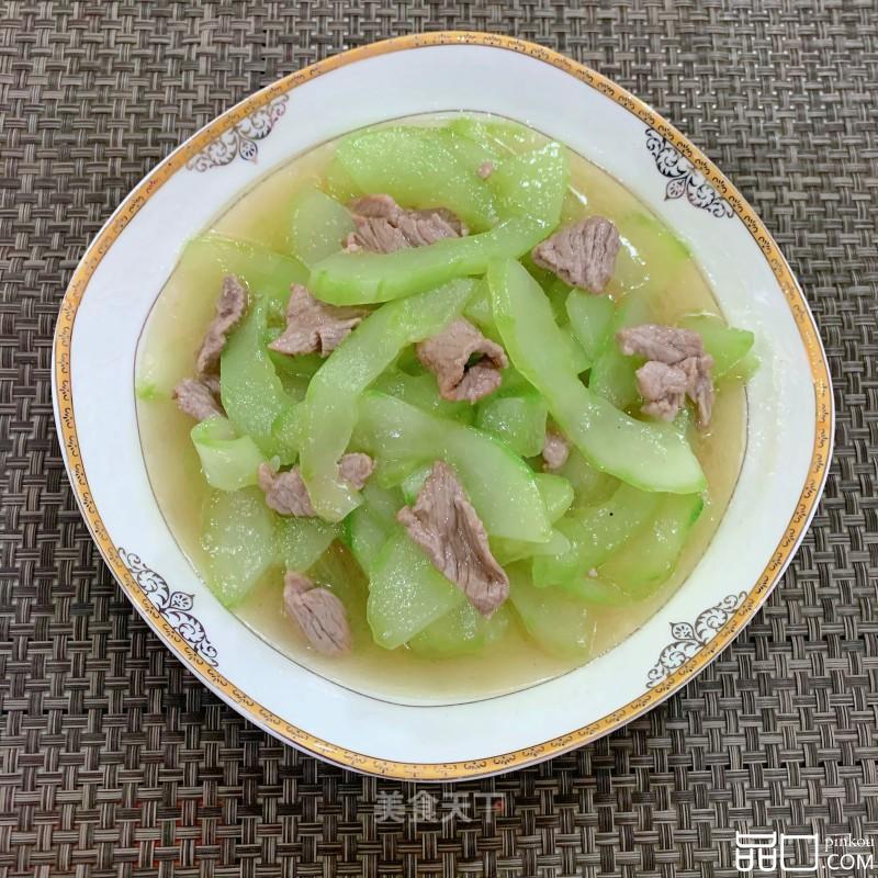 黄瓜炒瘦肉
