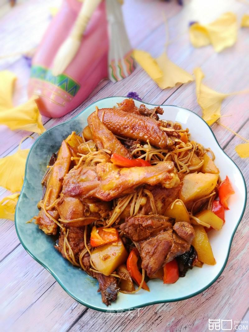 酱炒鸡块