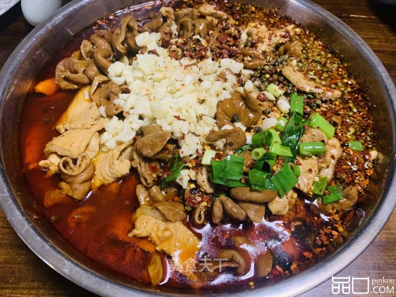 水煮肥肠肉片