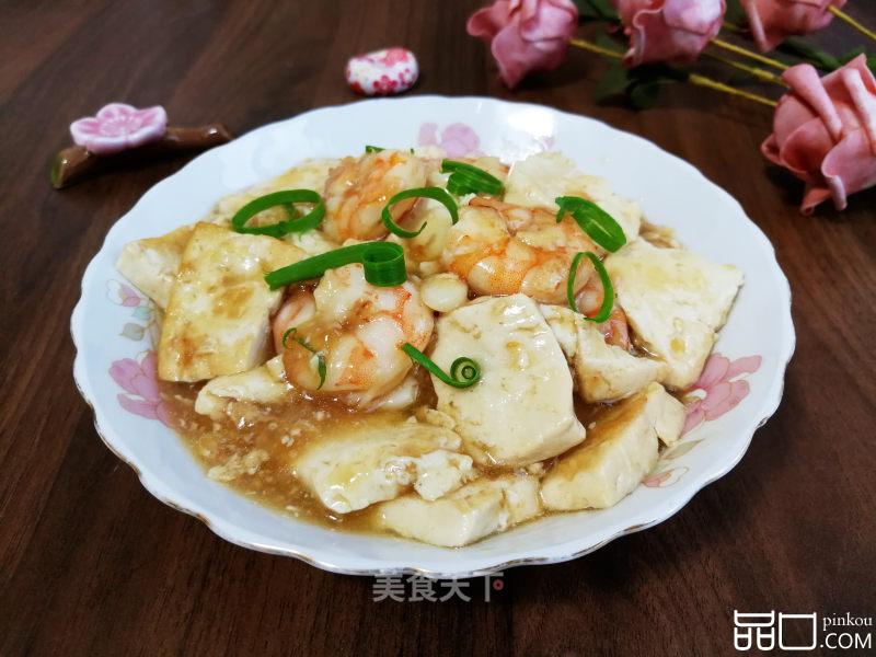 红烧豆腐虾仁