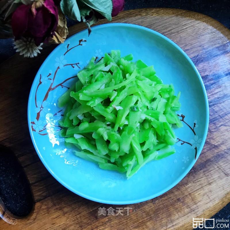 山茶油炒苦瓜