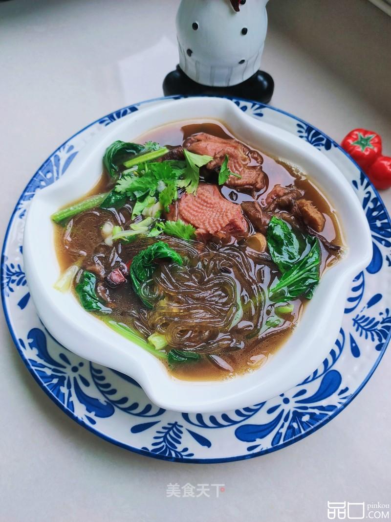 鸡汤红薯粉条